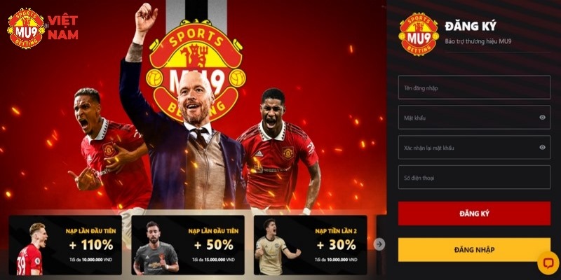 Hướng dẫn đăng ký MU9 chi tiết cho người mới nhập môn 2 Cập Nhật Thông Tin Tài Khoản Mới Tạo Bằng Cách Bổ Sung Thông Tin